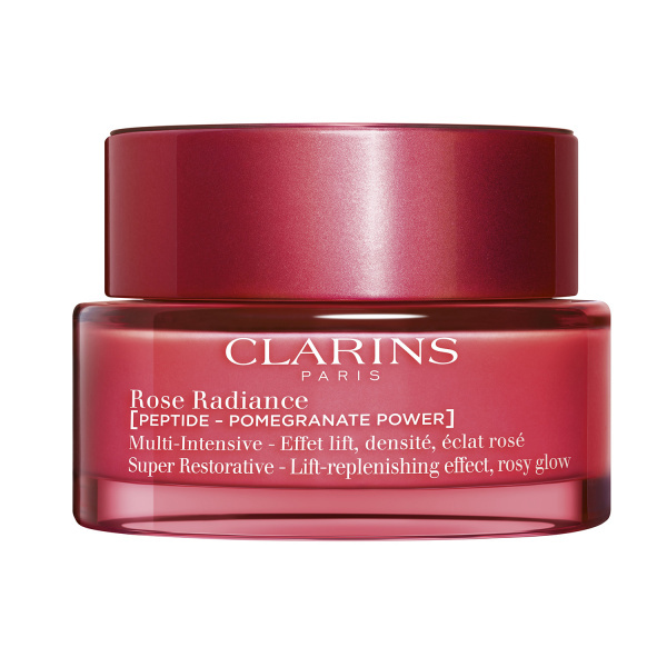 Clarins Super Restorative Rose Radiance vyhlazující krém 50 ml