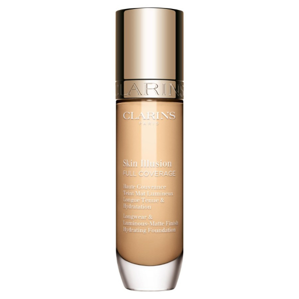 Clarins Skin Illusion Hydrating Foundation vysoce krycí make-up odstín 101W 30 ml