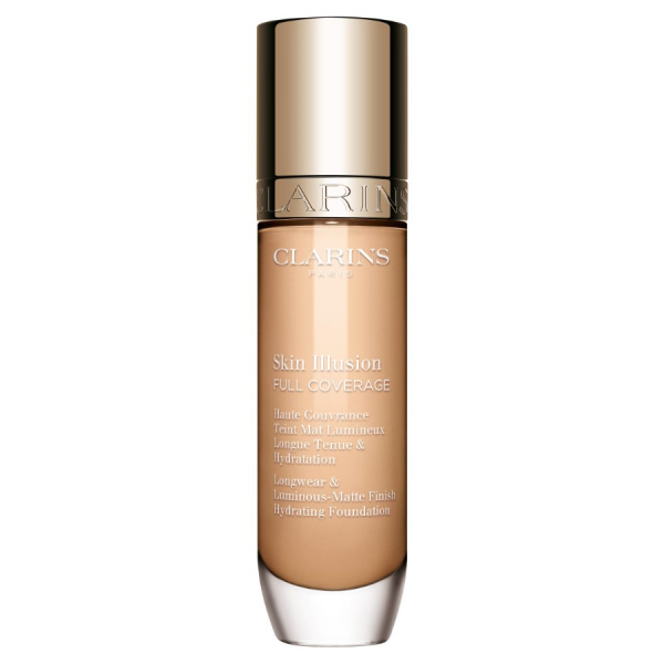 Clarins Skin Illusion Hydrating Foundation vysoce krycí make-up odstín 105N 30 ml