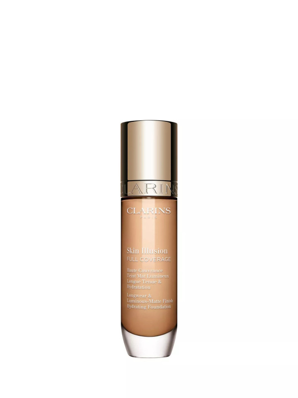 Clarins Skin Illusion Hydrating Foundation vysoce krycí make-up odstín 108W 30 ml
