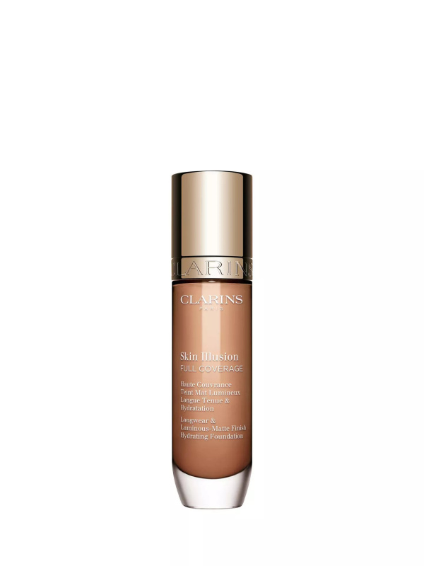 Clarins Skin Illusion Hydrating Foundation vysoce krycí make-up odstín 112C 30 ml