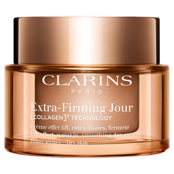 Clarins Extra-Firming Day Cream denní liftingový krém proti vráskám pro suchou pleť 50 ml