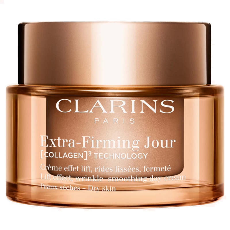 Clarins Extra-Firming Day Cream denní liftingový krém proti vráskám pro suchou pleť 50 ml