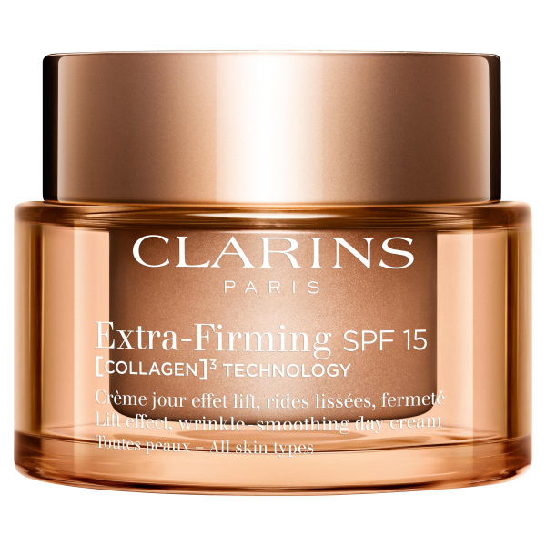 Clarins Extra-Firming Day Cream SPF15 denní liftingový krém proti vráskám SPF 15 50 ml