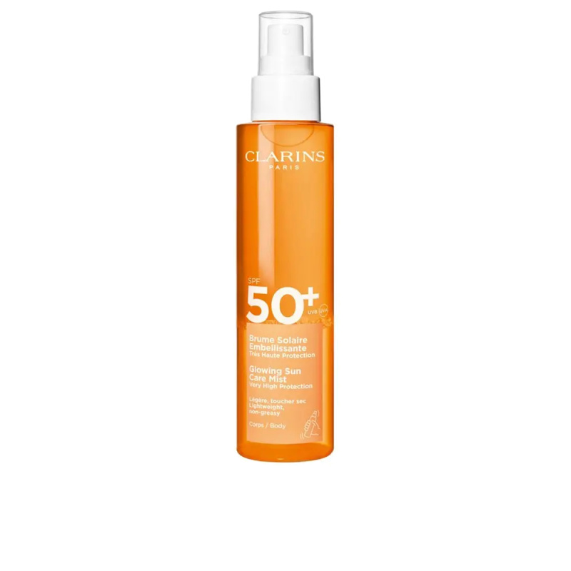 Clarins Sun Body Mist SPF50+ opalovací mlha ve spreji na tělo SPF 50+ 150 ml