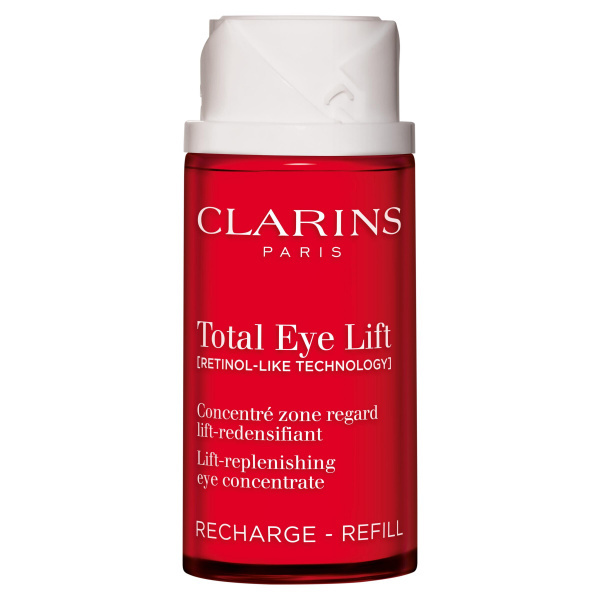 Clarins TOTAL EYE LIFT kompletní protivrásková péče o oční okolí  - náhradní náplň 15 ml