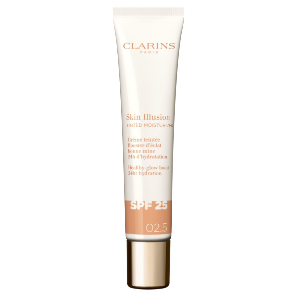 Clarins Skin Illusion Tinted Moisturizer tónovací krém SPF 25 odstín 02 40 ml