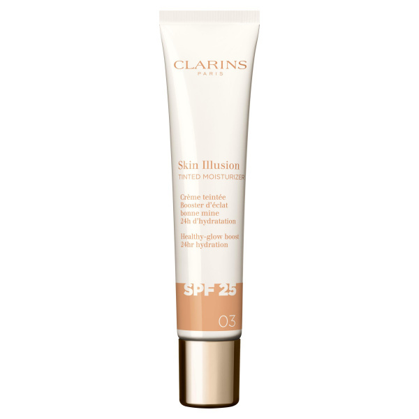 Clarins Skin Illusion Tinted Moisturizer tónovací krém SPF 25 odstín 03 40 ml