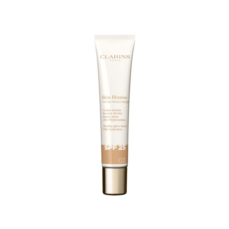 Clarins Skin Illusion Tinted Moisturizer tónovací krém SPF 25 odstín 03 40 ml