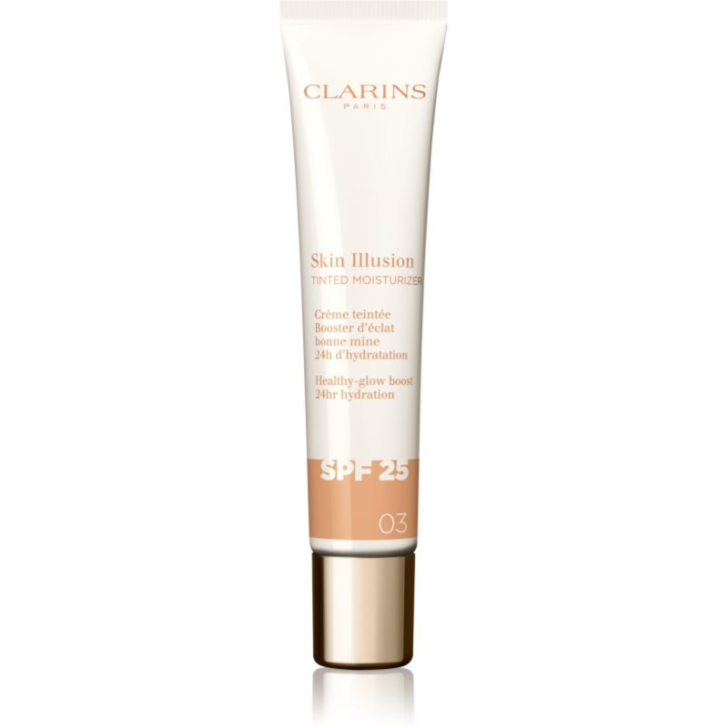 Clarins Skin Illusion Tinted Moisturizer tónovací krém SPF 25 odstín 03 40 ml