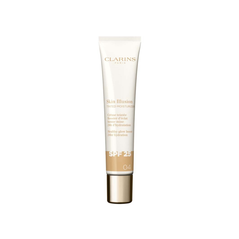 Clarins Skin Illusion Tinted Moisturizer tónovací krém SPF 25 odstín 04 40 ml