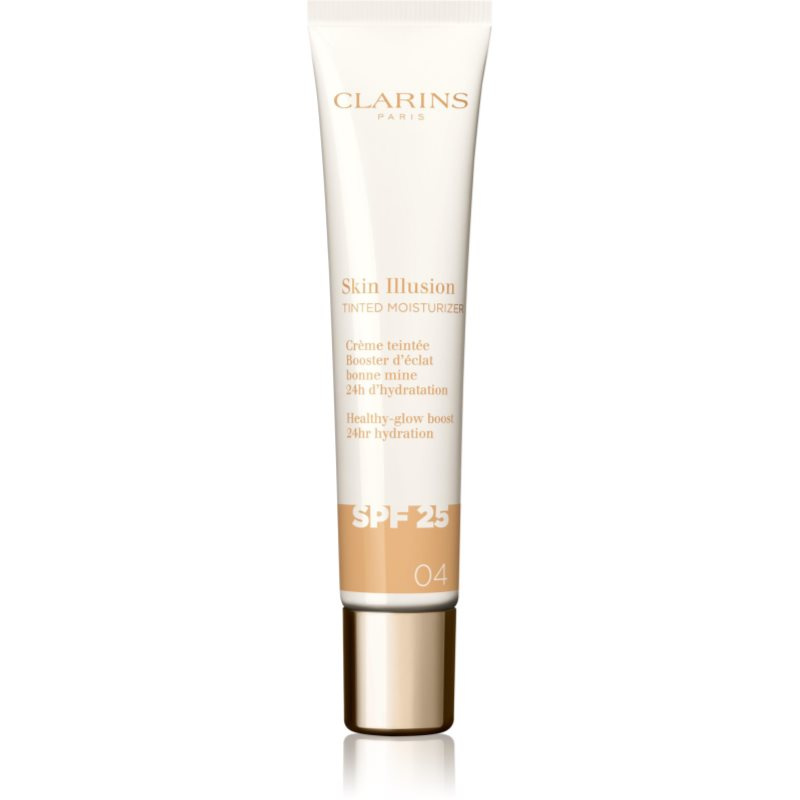 Clarins Skin Illusion Tinted Moisturizer tónovací krém SPF 25 odstín 04 40 ml