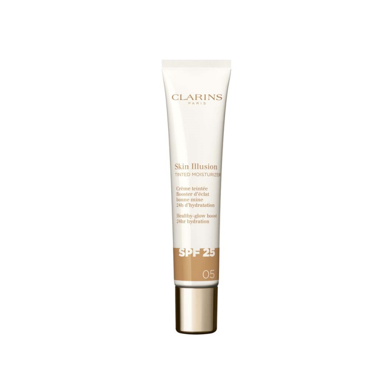 Clarins Skin Illusion Tinted Moisturizer tónovací krém SPF 25 odstín 05 40 ml