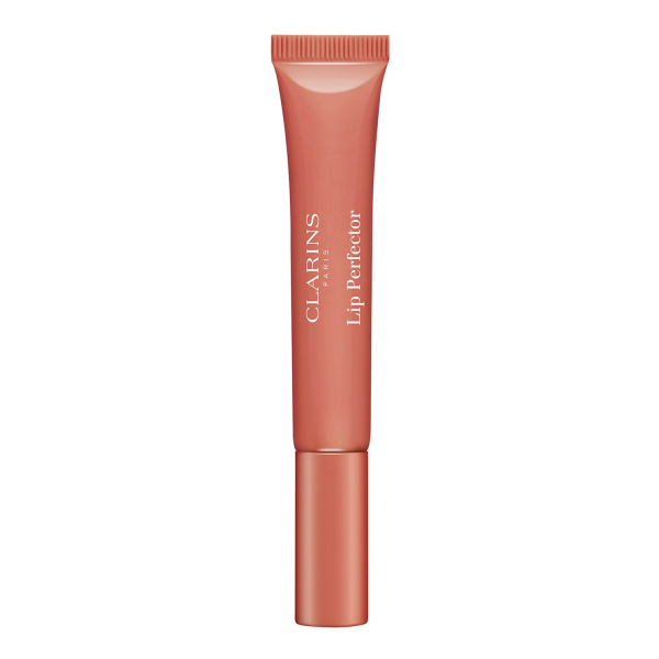 Clarins Lip Perfector Shimmer lesk na rty s hydratačním účinkem odstín 06 Rosewood Shimmer 12 ml