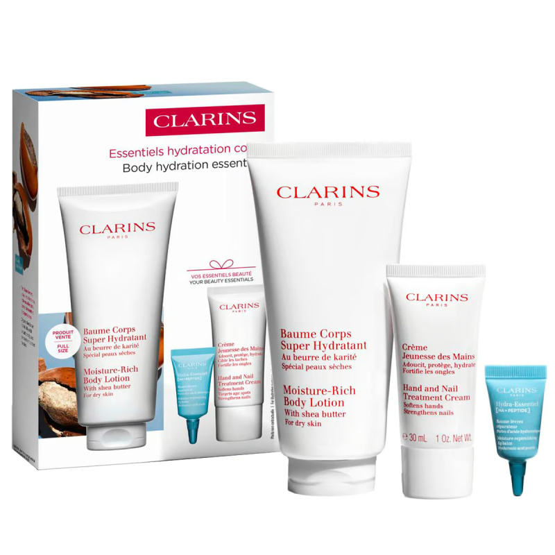 Clarins Body Care Collection dárková sada pro hydrataci a vypnutí pokožky