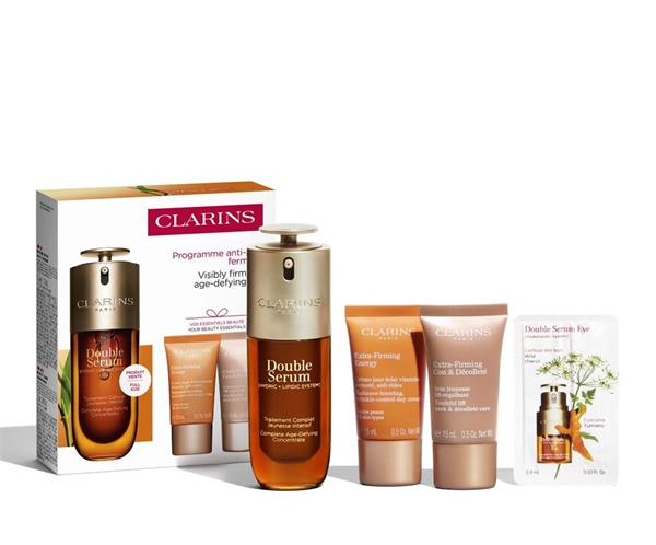 Clarins Double Serum & Extra Firming Set dárková sada pro zralou pleť