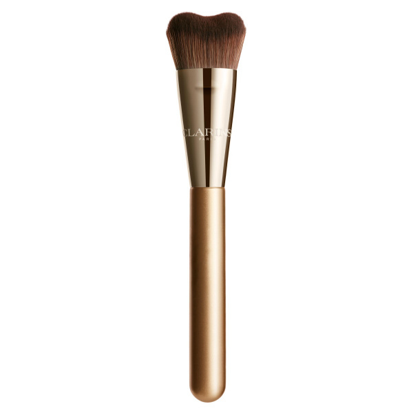 Clarins GUA SHA INSPIRED FOUNDATION BRUSH první štětec Clarins inspirovaný technikou Gua Sha