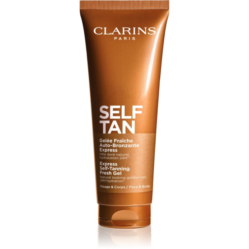 Clarins Self Tan Express Self-Tanning Fresh Gel samoopalovací gel s hydratačním účinkem 125 ml