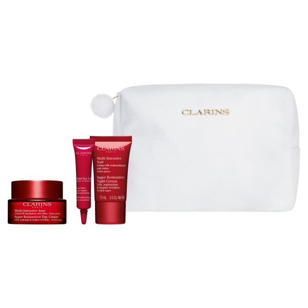 Clarins Super Restorative Holiday Season dárková sada
