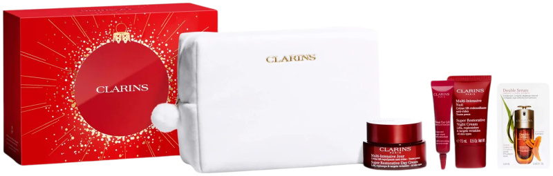 Clarins Super Restorative Holiday Season dárková sada