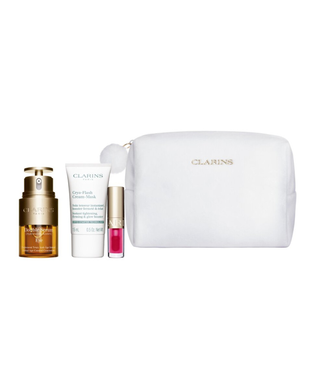 Clarins Double Serum Eye Holiday Season dárková sada