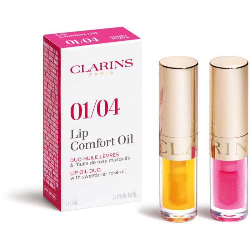Clarins Lip Comfort Oil Duo dárková sada na rty