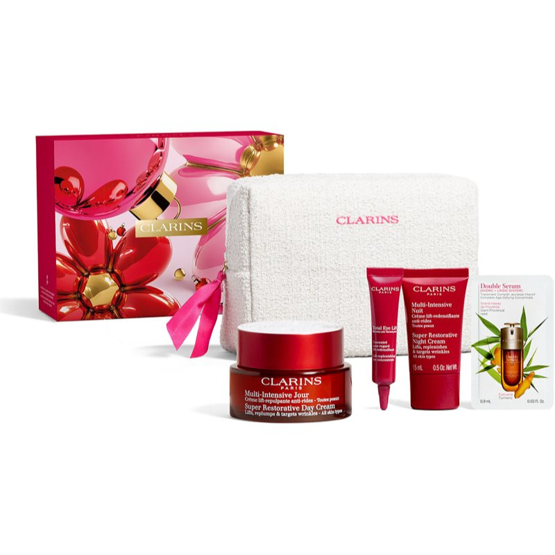 Clarins Super Restorative Collection dárková sada pro zralou pleť