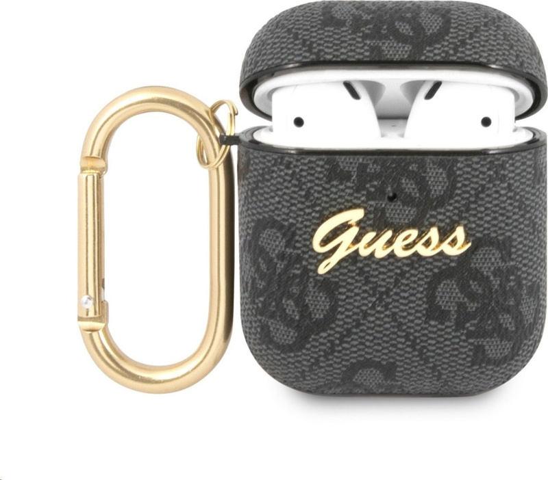 Guess Pouzdro pro sluchátka AirPods - Guess, 4G Script Gray