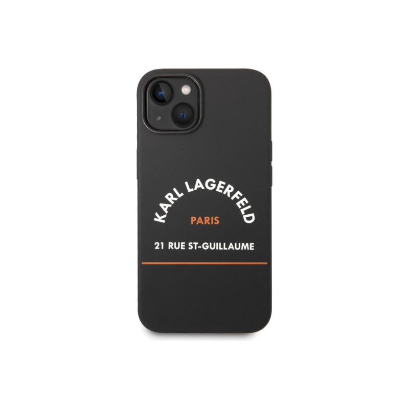 Pouzdro Karl Lagerfeld Rue St Guillaume Apple iPhone 14 Pro černé