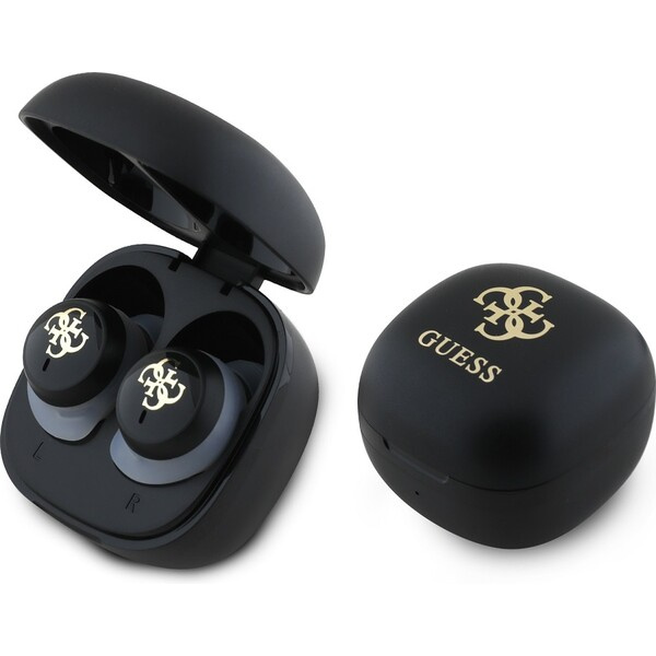 Guess 4G Logo Mini TWS bezdrátová sluchátka černá