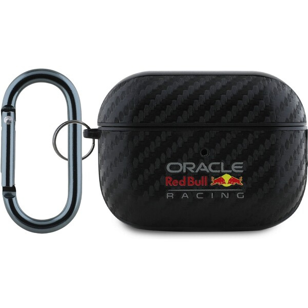 Oracle Red Bull Racing PU karbonové pouzdro AirPods Pro 2 černé