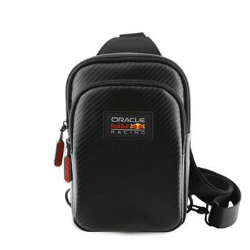 Oracle Red Bull Racing PU Carbon Crossbody taška na telefon černá