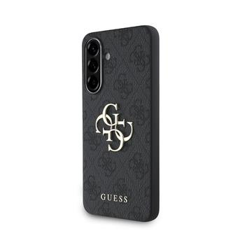 Guess PU 4G Metal Logo kryt Samsung Galaxy A36 šedý