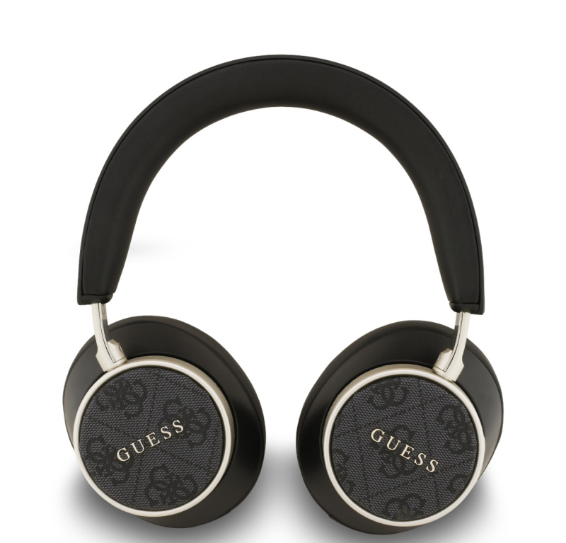 Guess PU Leather 4G Classic Logo ENC Bezdrátová sluchátka černá