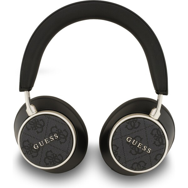 Guess PU Leather 4G Classic Logo ENC Bezdrátová sluchátka černá