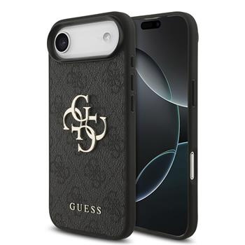 Guess PU 4G Metal Logo kryt iPhone Air šedý