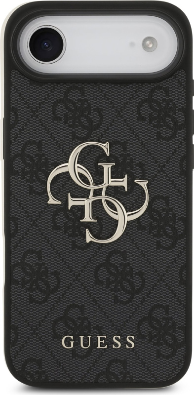 Guess PU 4G Metal Logo kryt iPhone Air šedý