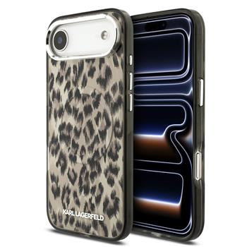 Karl Lagerfeld IML Leopard MagSafe Zadní Kryt pro iPhone Air hnědý