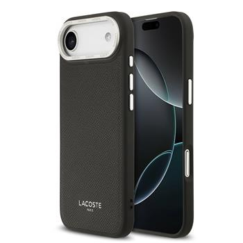 Lacoste PU Leather Champs Elysees MagSafe kryt iPhone Air černý