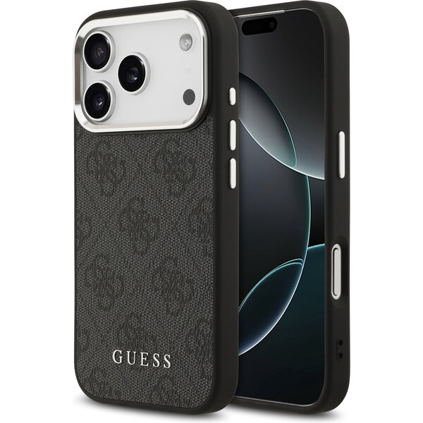 Guess 4G MagSafe kryt iPhone 17 Pro černý