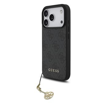 Guess 4G Charm kryt iPhone 17 Pro šedý