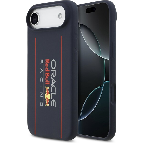 Oracle Red Bull Silicone Vertical Logo MagSafe kryt iPhone Air modrý