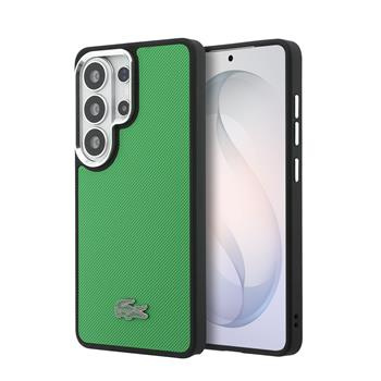 Lacoste Petit Pique Metal Logo Magnetic Zadní Kryt pro Samsung Galaxy S26 Ultra Estragon Green