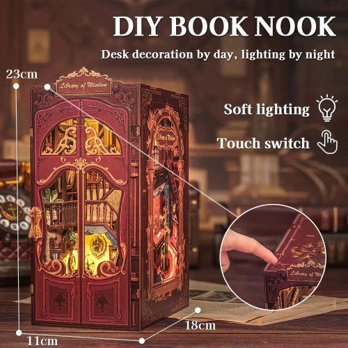 Figured ART Book Nook sada - Knihovna moudrosti