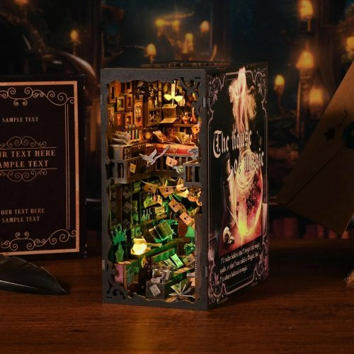 Figured ART Book Nook sada - Dům magie