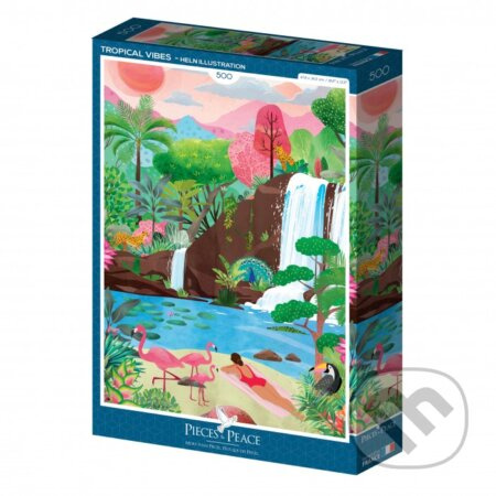 Puzzle Tropické vibrácie - puzzle z kategorie 500 - 1000 dílků