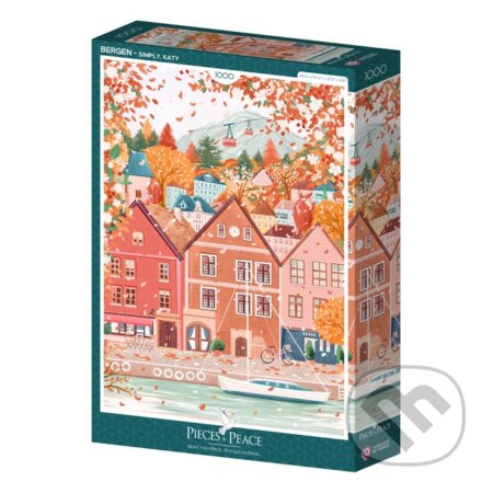 Puzzle Bergen - Katy Simply - puzzle z kategorie 500 - 1000 dílků