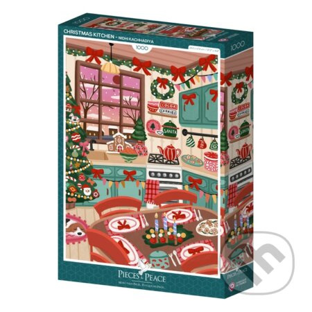 Puzzle Vianočná kuchyňa - Nidhi Kachhadiya - puzzle z kategorie 500 - 1000 dílků