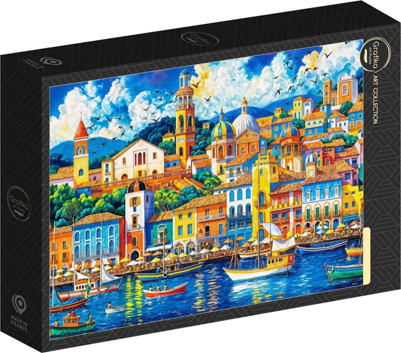 Puzzle Grafika 1000 dílků Středomořský sen