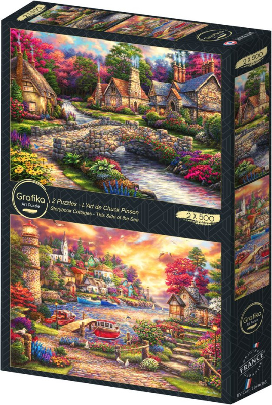 Grafika Art Collection puzzle Umění 2×500 dílků